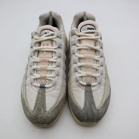 Nike Air Max 95 Men's 8.5 QS Anatomy of Air Light Bone Glow in Dark DV2593-100 - Picture 2 of 11
